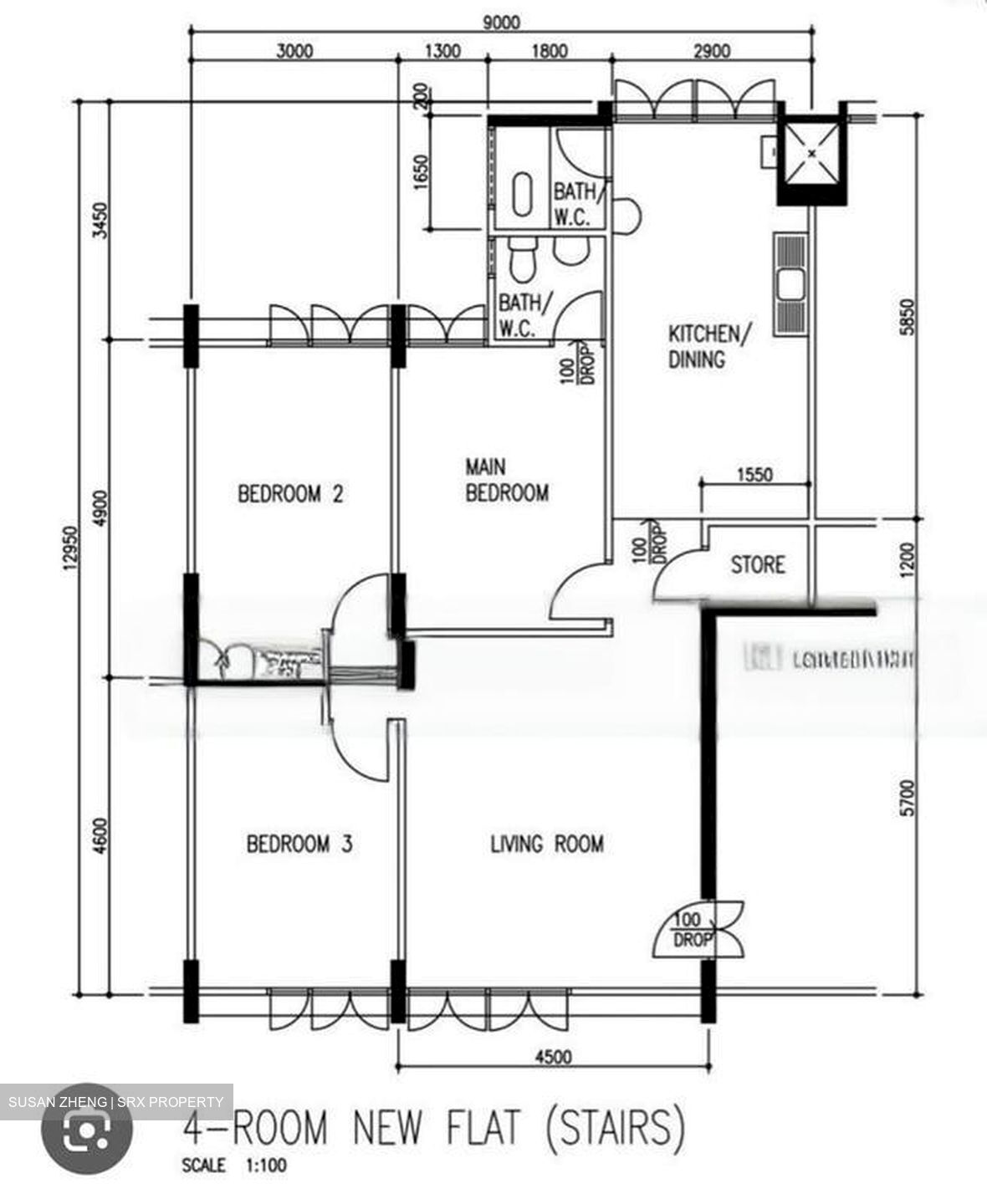 Blk 334 Teck Ghee View (Ang Mo Kio), HDB 4 Rooms #623660711